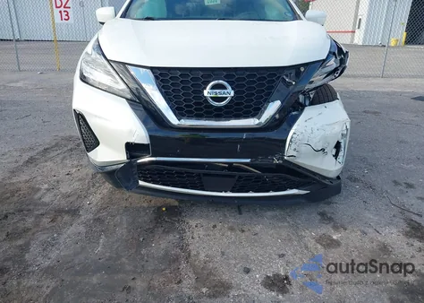 2022 Nissan Murano S Fwd из США, поврежденный, VIN 5N1AZ2AJ8NC121311